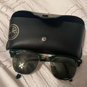 Club master ray bans green